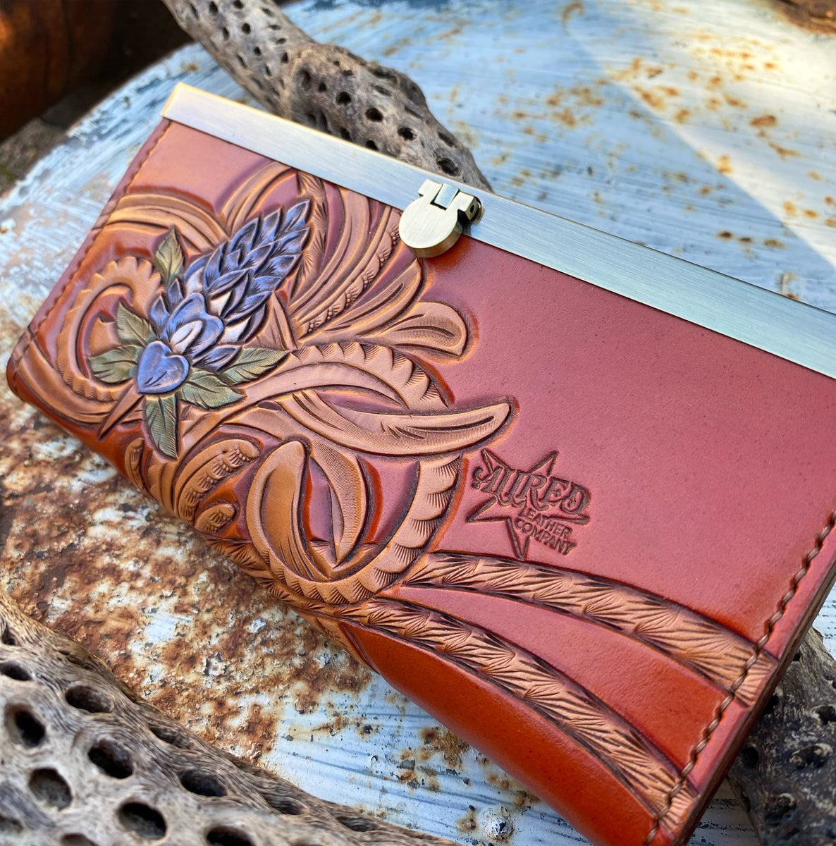 Keychain Wallet – Allred Leather Company