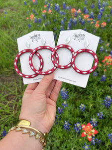 Red Honky Tonk Earrings *Limited Edition*
