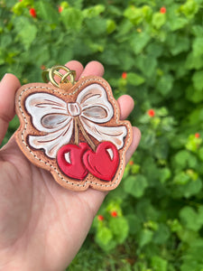 Cherry Bow Charm